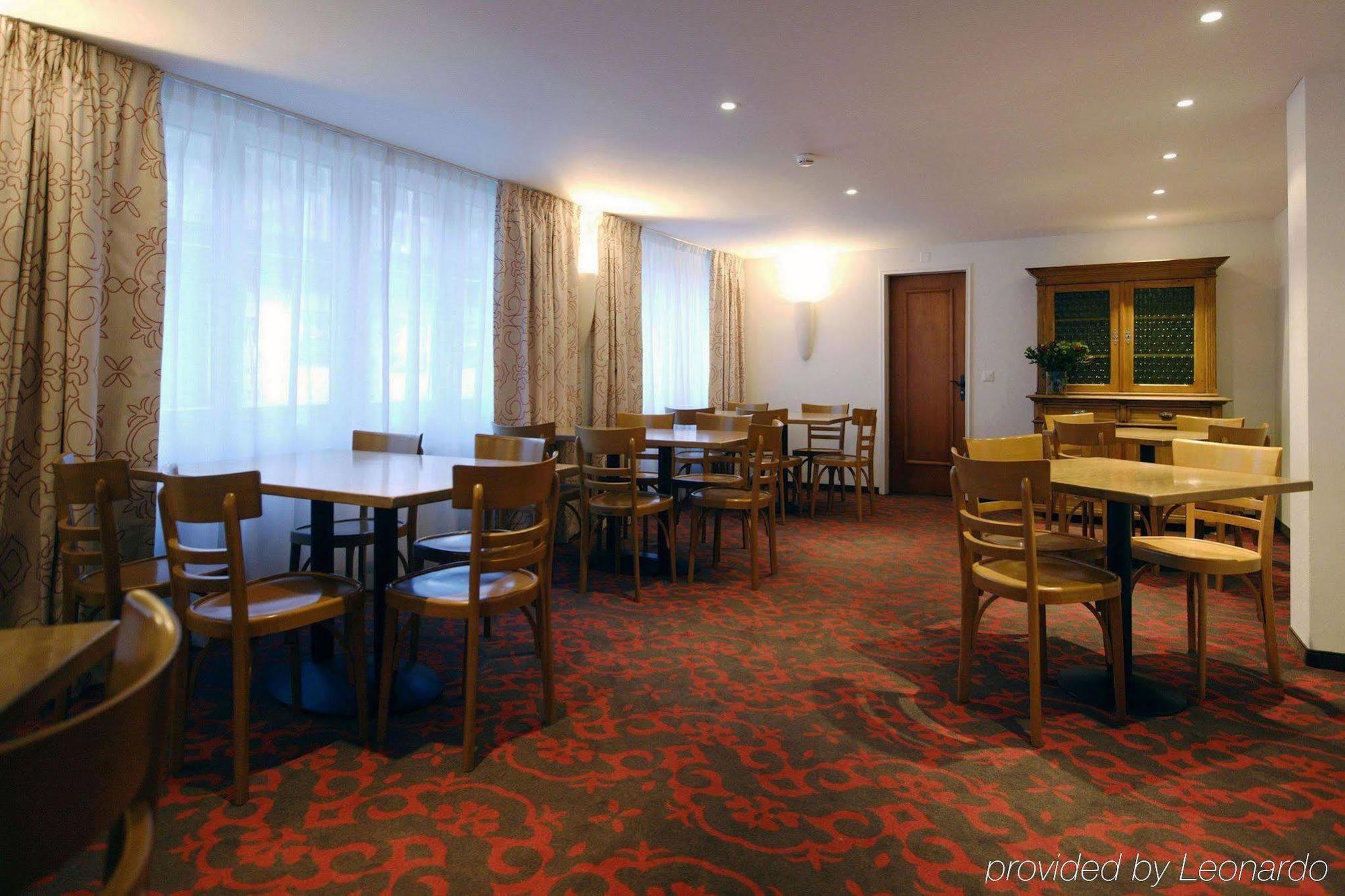 Hotel Garni Testa Grigia Zermatt Restoran fotoğraf